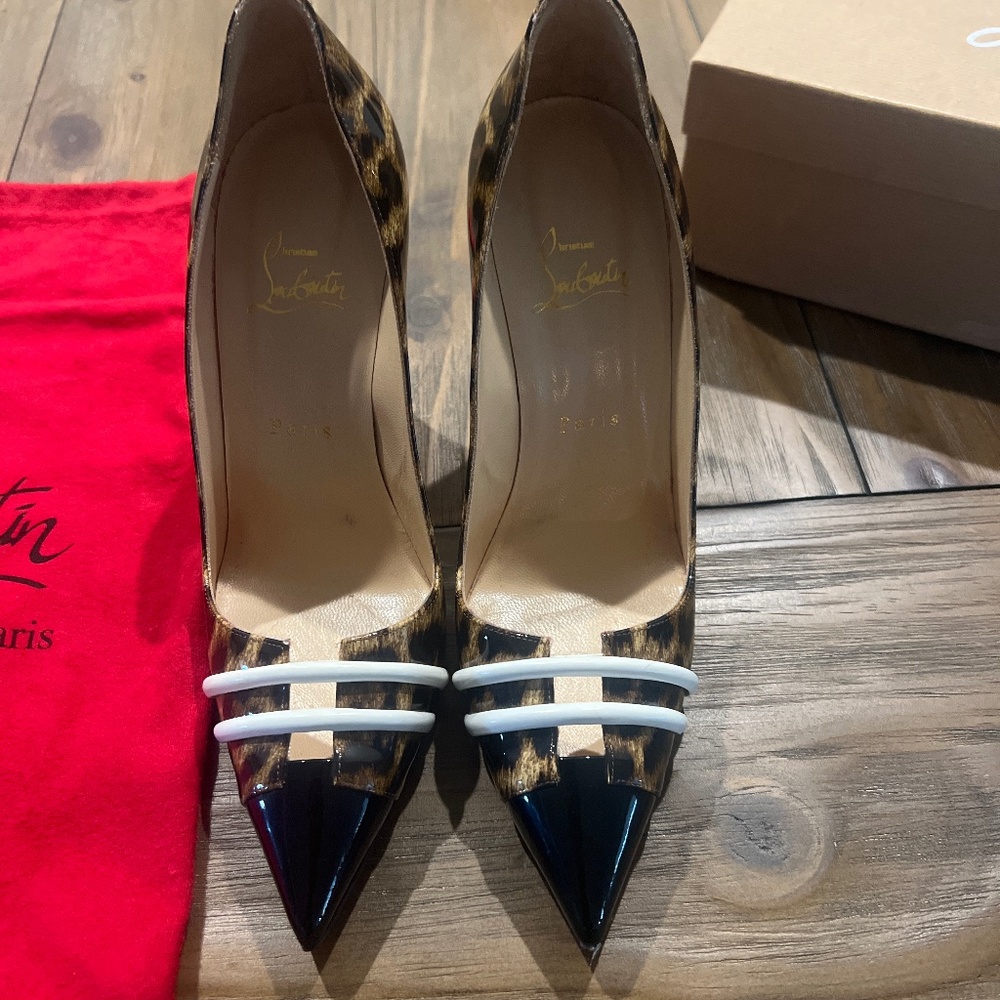 COPY - Christian Louboutin Front Double 120 mm Pump